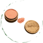 BeNat All-Natural Blush Loose Powder | Reusable Bamboo Container with Refills | Vegan & Lightweight Face Makeup