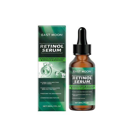 East Moon Men's Retinol Essence Moisturizes, Balances Water And Oil, Delicate Pores, Lifts And Nourishes Skin