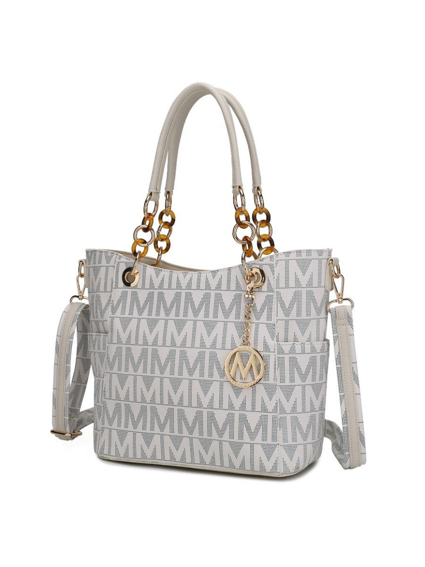 MKF Collection Kissaten Milan M Signature Tote Handbag by Mia k - 7DAY'S