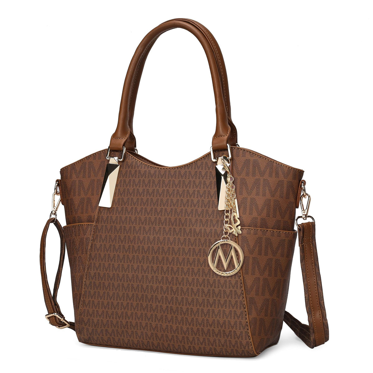 MKF Collection Devorah Signature Printed Vegan Leather Women's Tote Bag by Mia K