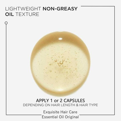 ELMOOSA Shine & Soft Hair Care Oil Capsules,Hair Vitamins Completes Daily Haircare /Enriched With Camellia Oil And A Variety Of Essential Oils