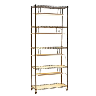 VEVOR Plant Shelf with Grow Light, 5-Tier Indoor Plant Stand, 71 in Tall Plants Display Rack with Wheels & 4/9/14H Timer, 80W T5 LED Full Spectrum Grow Lights, Flower Pot Holder for Seed Starting