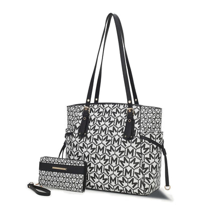 MKF Collection Pauline Tote Bag with Wallet by Mia K