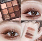 9 colors Shiny Eyeshadow Palette Matte Butter and Orange Brown Plate Earth-toned shimmering pearlescent  2025 new