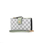 MKF Collection Solene Circular Print Vegan Leather Women's Wristlet Wallet by Mia K