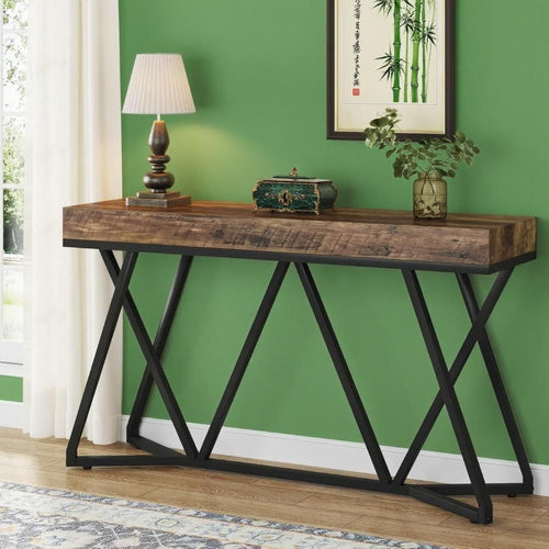 Versatile Console Table with Ample Storage - Ideal for Narrow Spaces & Modern Decor
