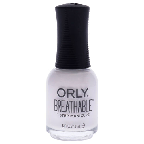 Breathable Treatment Plus Color - 20908 Barely There by Orly for Women - 0.6 oz Nail Polish