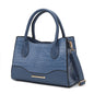 MKF Collection Gili Crocodile Embossed Vegan Leather Women Tote Bag by Mia K