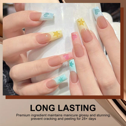 Limegirl Gradient Painting Gel, 9 Bright Colors Ombre GelNail Polish for Pigment Pat Nails Nails French ManicureSoak Off UV Set