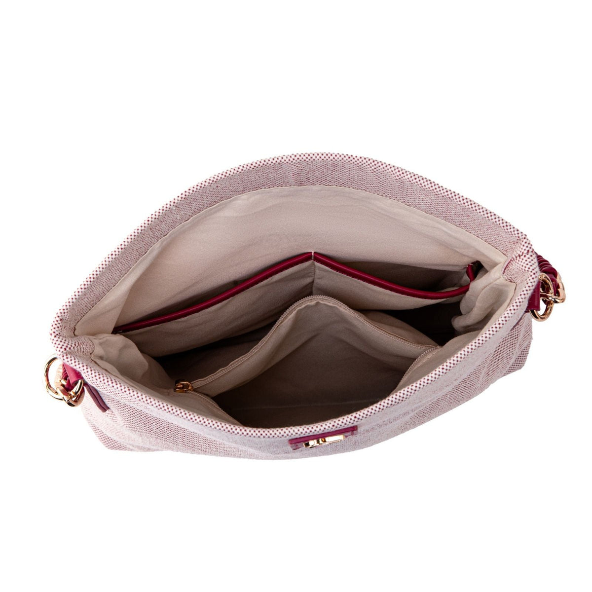 MKF Collection Fiora Faux Leather Shoulder Crossbody Bag by Mia K