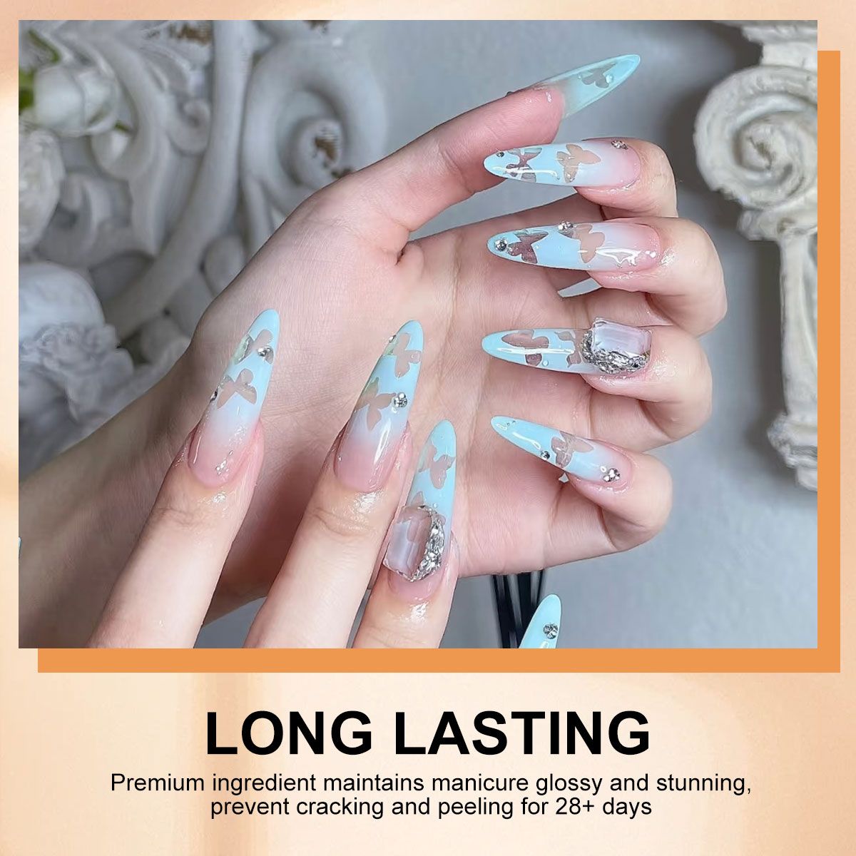 Limegirl Gradient Painting Gel, 9 Bright Colors Ombre GelNail Polish for Pigment Pat Nails Nails French ManicureSoak Off UV Set