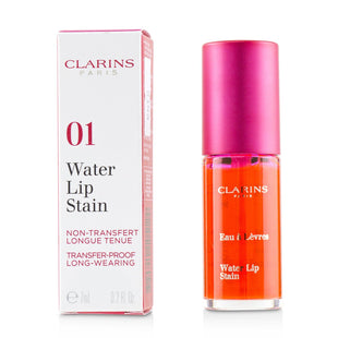 Clarins - Water Lip Stain - # 01 Rose Water - 7ml/0.2oz StrawberryNet