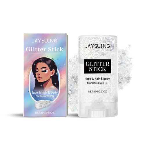 Jaysuing Glitter Glitter Stick Party Dance Party Perform Makeup Makeup Face Collarbone Highlights Shine