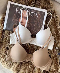 Smooth bra with boning