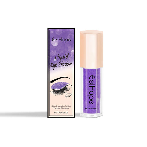 Eelhope(violetcolour) Glitter Liquid Eye Shadow Glitter Liquid Eye Shadow