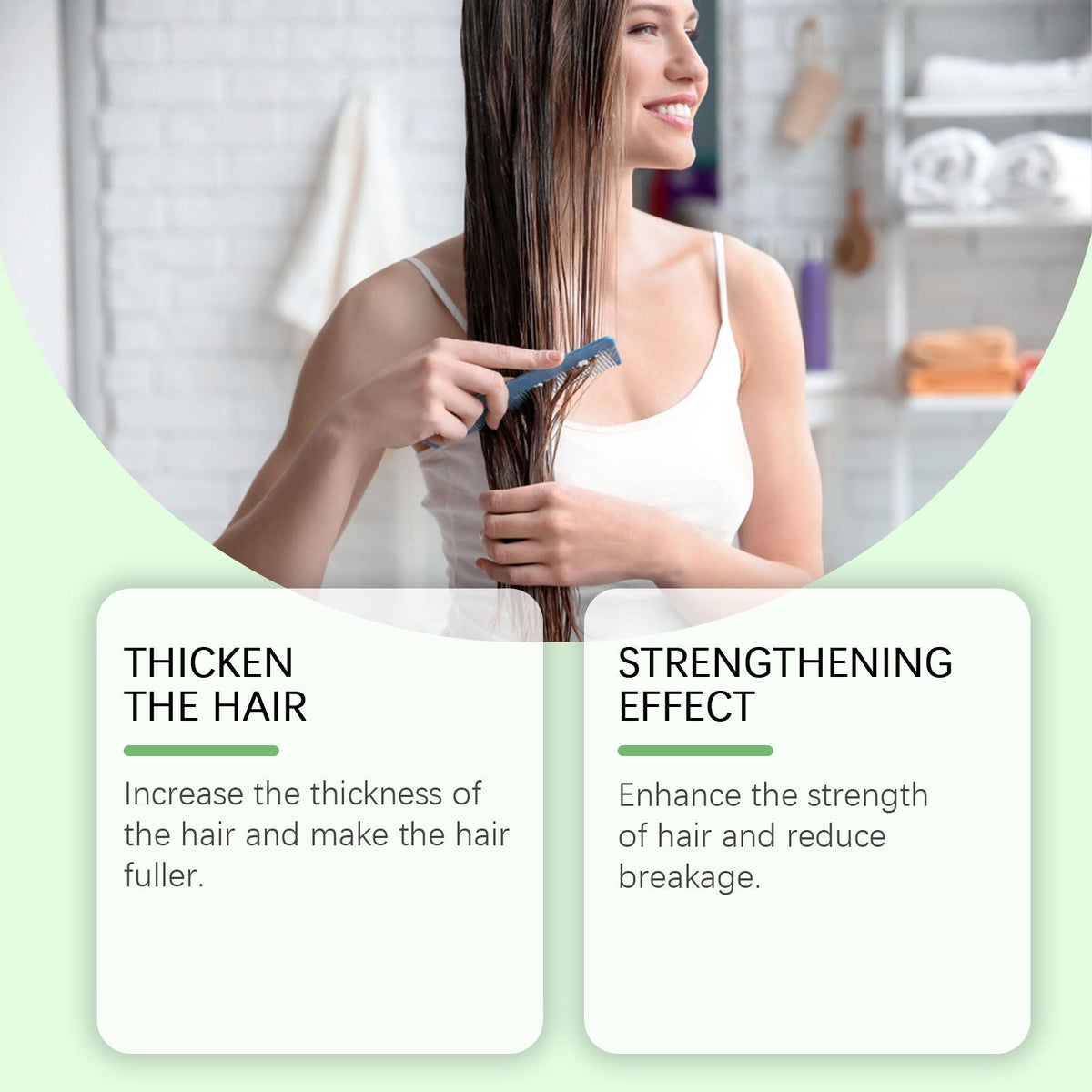 Rosemary Infused Keratin Hair Shampoo, Volumizing Nourishing Shampoo for Thin Fine Hair, Deep Cleansing Scalp Care Shampoo, Repair Dry Damaged Frizzy Hair, Add Shine & Softness 100ML