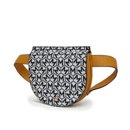 MKF Collection Daksha Signature Half Moon Belt Waist Bag by Mia K