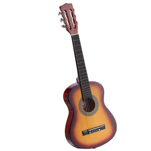 VEVOR Classical Guitar, 30 Inch, Wood Classical Guitar Starter Kit for Beginners, with Nylon Strings, Gig Bag, Strap, Tuner, Extra Strings, Pick, Capo, Basswood, for Kids Girls Boys Students, Sunburst