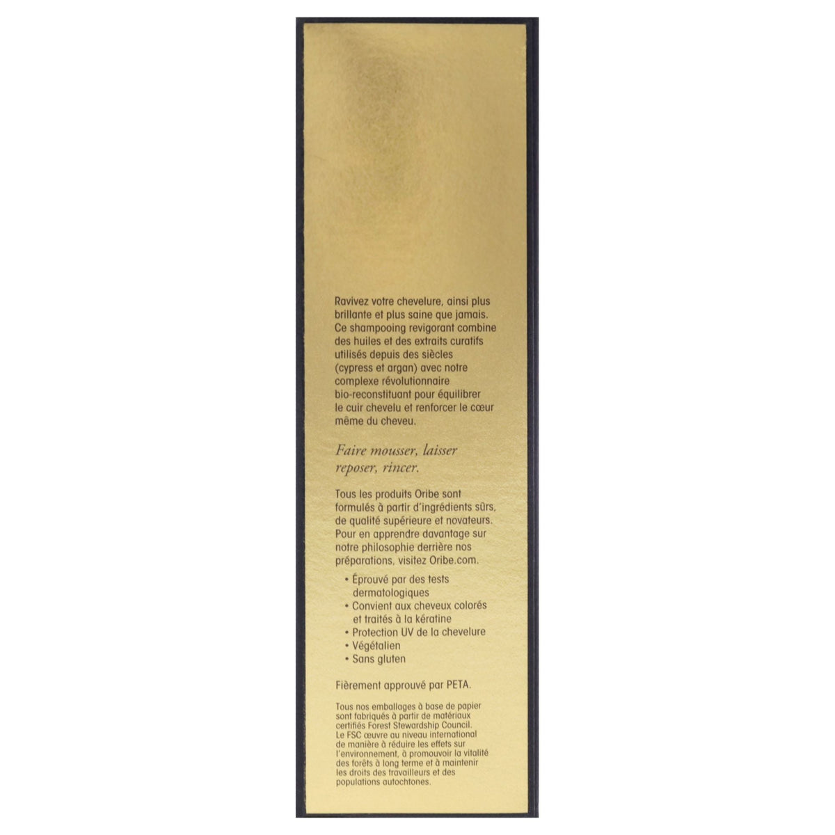 Gold Lust Repair and Restore Shampoo by Oribe for Unisex - 8.5 oz Shampoo
