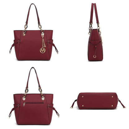 MKF Collection Yale Tote Women's Bag with Wallet Handbag Purse by Mia K