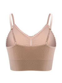 Plus Size Lace Wireless Bras For Women; Low-Impact Activity Sleep Bralette; Comfort Workout Sports Bra; Comfortable Full Coverage; Soft And Breathable Fabric; Women's Lingerie