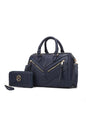 MKF Collection Lara Vegan Leather Women Satchel with wallet by Mia k