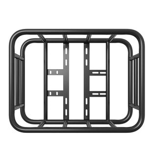 VEVOR Rear Bike Basket, Medium Bicycle Basket with Cargo Net, Liner & Waterproof Cover, Heavy Duty Bike Back Basket for Adult Women/Men Carrying Dogs, Pets, Fruit & Grocery, Mounting Tools Included