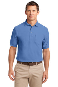 Port Authority Silk Touch Polo with Pocket K500P