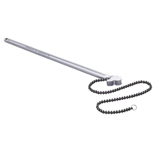 VEVOR Chain Wrench, 48 inch Chain Pipe Wrench, 13.4 inch Diameter Capacity, CRV Reversible Pipe Fitting Tool Wrench with High Strength Jaw and Ergonomic Handle, for Pipe Installation and Car Repair