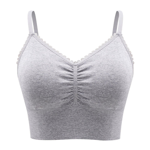 Plus Size Lace Wireless Bras For Women; Low-Impact Activity Sleep Bralette; Comfort Workout Sports Bra; Comfortable Full Coverage; Soft And Breathable Fabric; Women's Lingerie