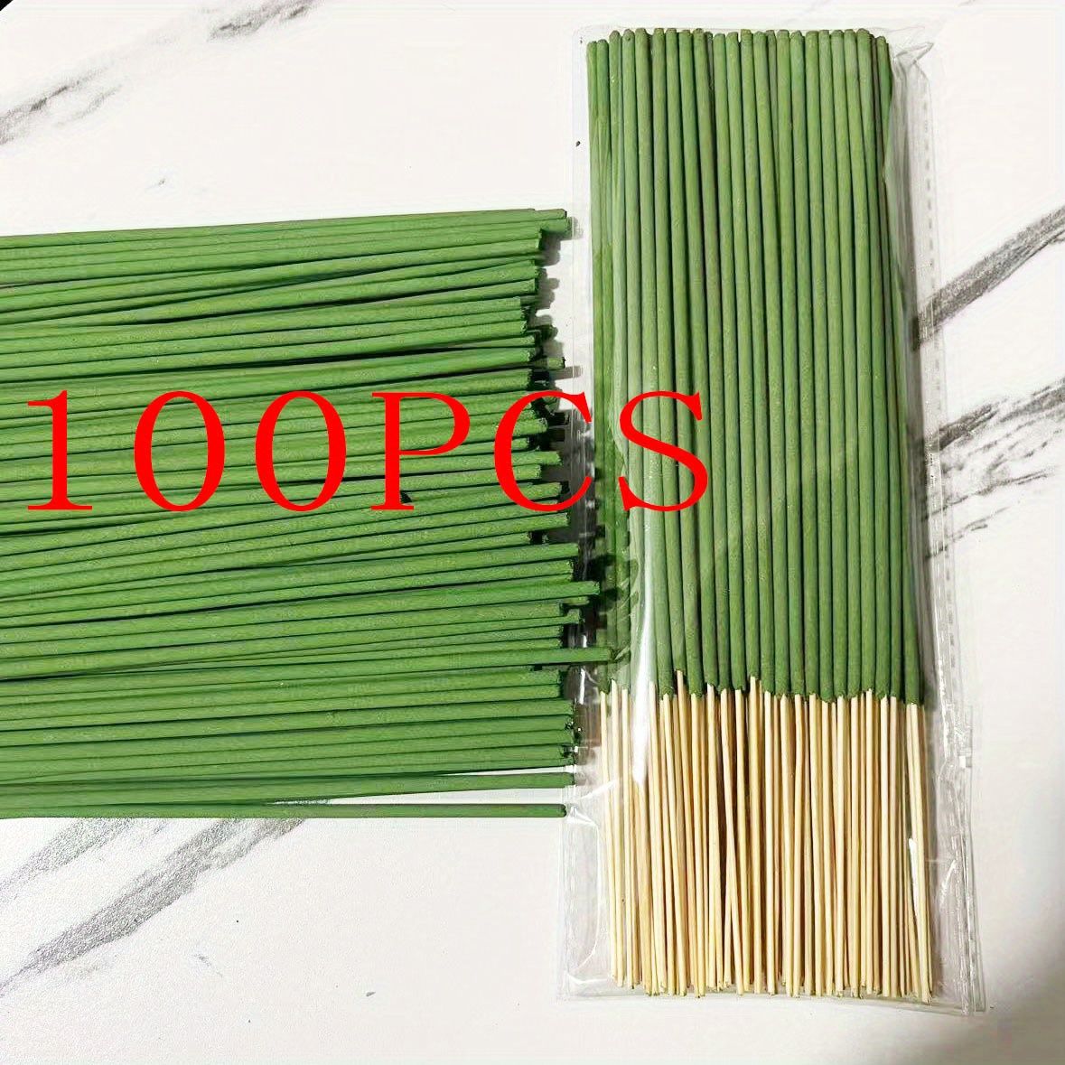 100Pcs 22cm lemongrass, lemongrass, bamboo sticks, outdoor camping scent, home incense