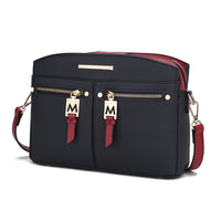 MKF Collection Zoely Crossbody Handbag Vegan Leather Women by Mia k