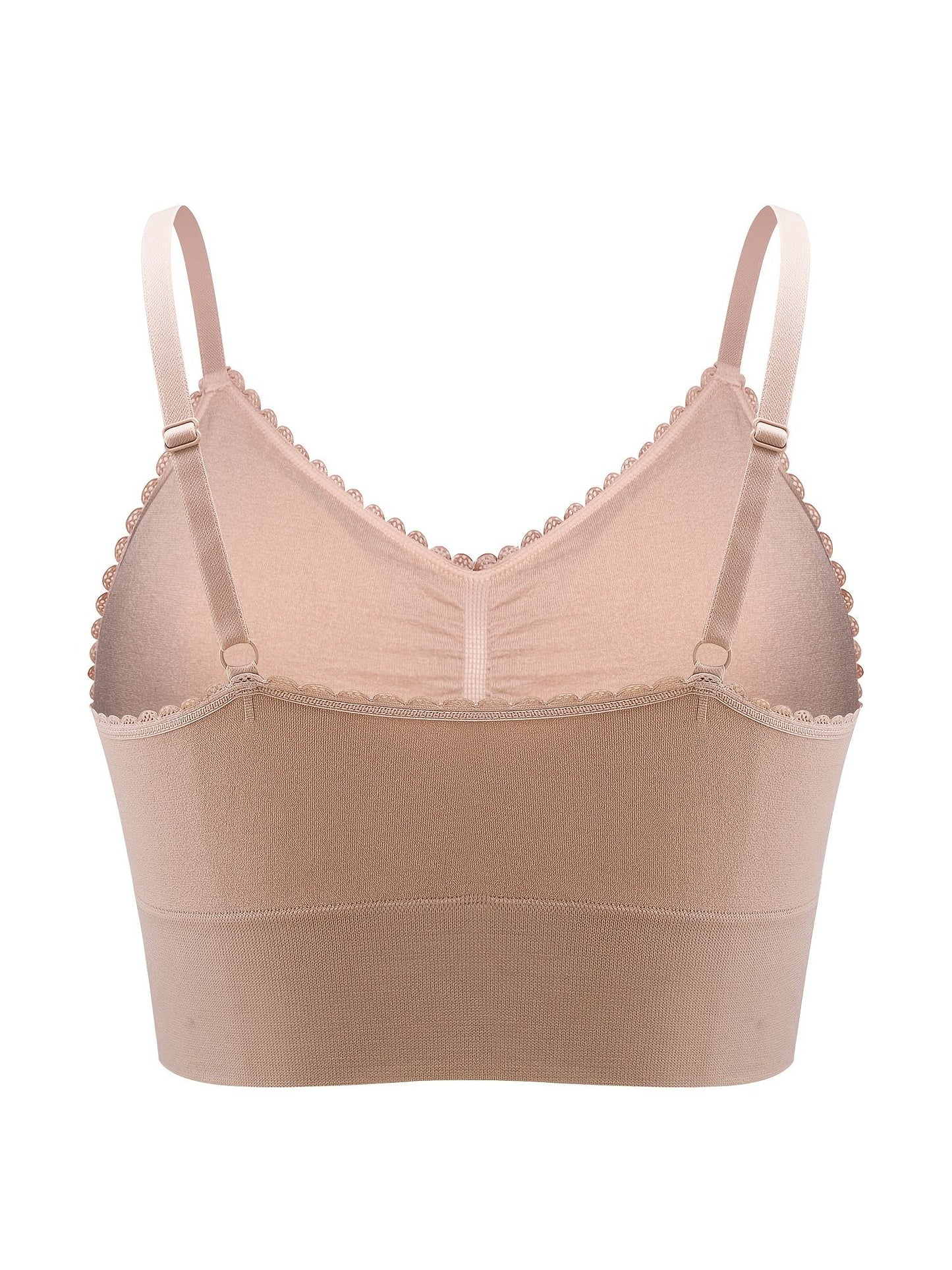 Plus Size Lace Wireless Bras For Women; Low-Impact Activity Sleep Bralette; Comfort Workout Sports Bra; Comfortable Full Coverage; Soft And Breathable Fabric; Women's Lingerie
