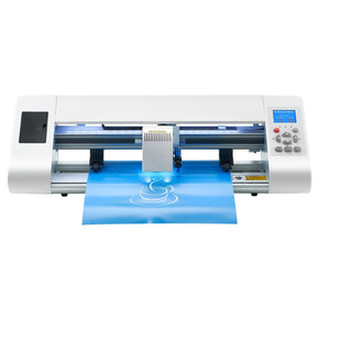 VEVOR Cutting Machine, Automatic Edge Detection Vinyl Cutter Machine with Design Software and Materials, Compatible with Multiple File Formats, for Creating Customized DIY Crafts, Cards, Stickers
