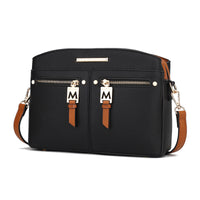 MKF Collection Zoely Crossbody Handbag Vegan Leather Women by Mia k