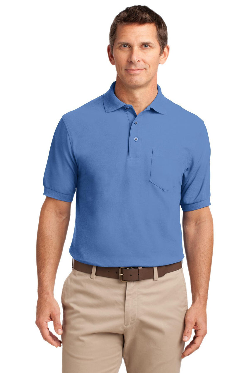 Port Authority Silk Touch Polo with Pocket K500P