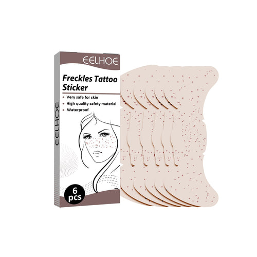 EELHOE Tattoo Sticker, Sweat-Proof Long-Lasting Makeup Party Euro-American Freckle Stick Fashion Personality Freckle Waterproof