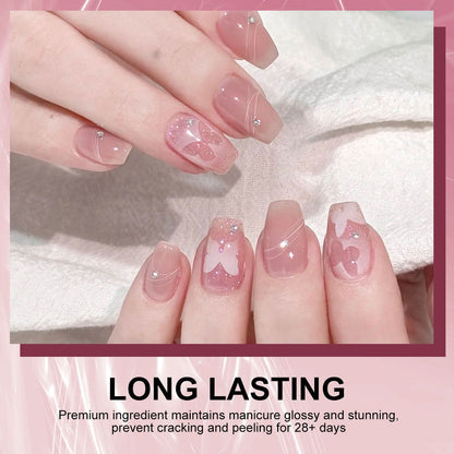 Limegirl Gradient Painting Gel, 9 Bright Colors Ombre GelNail Polish for Pigment Pat Nails Nails French ManicureSoak Off UV Set