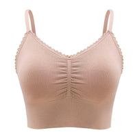 Plus Size Lace Wireless Bras For Women; Low-Impact Activity Sleep Bralette; Comfort Workout Sports Bra; Comfortable Full Coverage; Soft And Breathable Fabric; Women's Lingerie