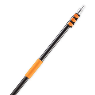 VEVOR Telescopic Extension Pole, 3.8-12 FT Multi-Purpose Extendable Pole, Sturdy Aluminum Alloy Paint Pole Extension with Flip-Lock Design, High Reach Roller Stick for Painting, Dusting and Cleaning