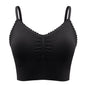 Plus Size Lace Wireless Bras For Women; Low-Impact Activity Sleep Bralette; Comfort Workout Sports Bra; Comfortable Full Coverage; Soft And Breathable Fabric; Women's Lingerie