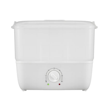 Hot Towel Warmer, 1.1 gal Small Towel Steamer with Clip & Indicator, Holds 12-15 Towels, Portable Facial Warmer Quickly Heats Up in 5 Minutes, for Spa, Barber, Manicures, Massage, Salon, White