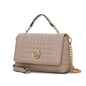 MKF Collection Lola Quilted Vegan Leather Women's Shoulder Bag by Mia K