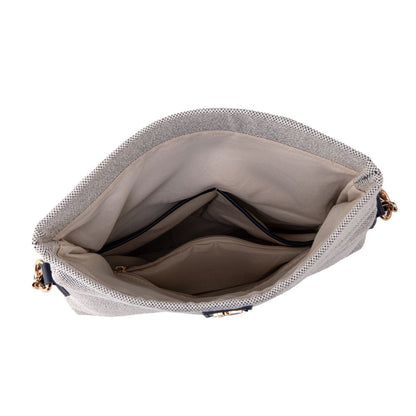 MKF Collection Fiora Faux Leather Shoulder Crossbody Bag by Mia K