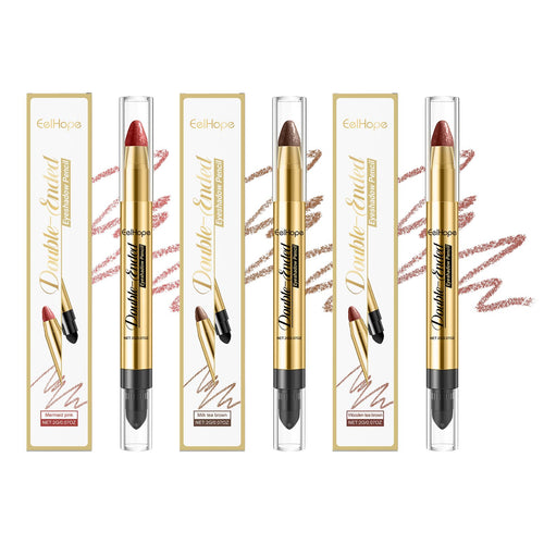 Eelhope Dazzling Eyeshadow Stick A Touch Of Outline Captivating Eye Makeup Light Up Makeup Three-Dimensional Color Sparkle Eyeshadow