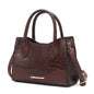 MKF Collection Gili Crocodile Embossed Vegan Leather Women Tote Bag by Mia K