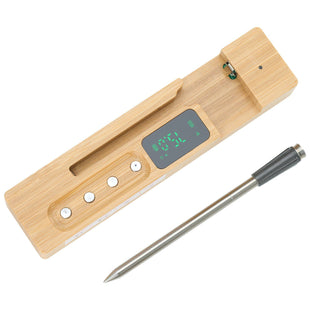 VEVOR Wireless Meat Thermometer, 500 ft Range Wireless Bluetooth Meat Thermometer, Digital Cooking Food Meat Thermometer, Waterproof Smart Meat Probe with One Probe, for Grilling, Smoker, BBQ & Oven