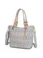 MKF Collection Kissaten Milan M Signature Tote Handbag by Mia k