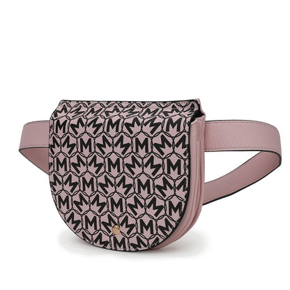 MKF Collection Daksha Signature Half Moon Belt Waist Bag by Mia K