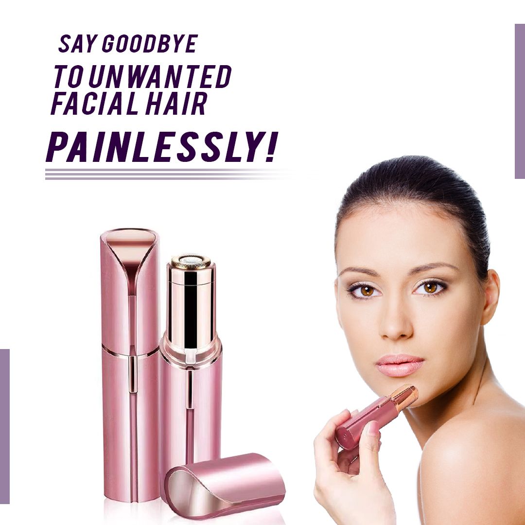 The Effortless Beauty Kit 3-in-1 Painless Facial Hair Remover, Precision Electric Eyebrow Trimmer & Rechargeable Heated Eyelash Curler Grooming Set for Smooth Skin and Long-Lasting Curled Lashes
